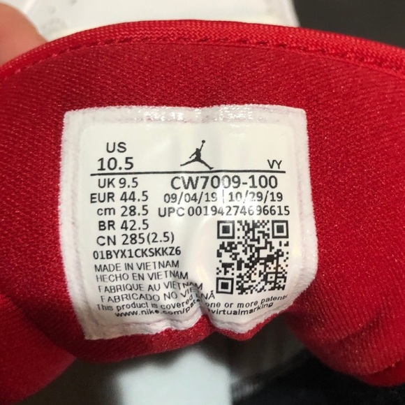 Nike Air Jordan 1 Low Multi Color Swoosh - Picture 9 of 10